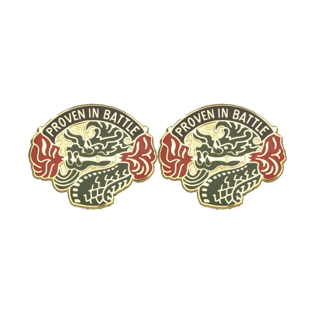 89th Military Police MP Brigade Distinctive Unit Insignia - Pair - Proven In Battle