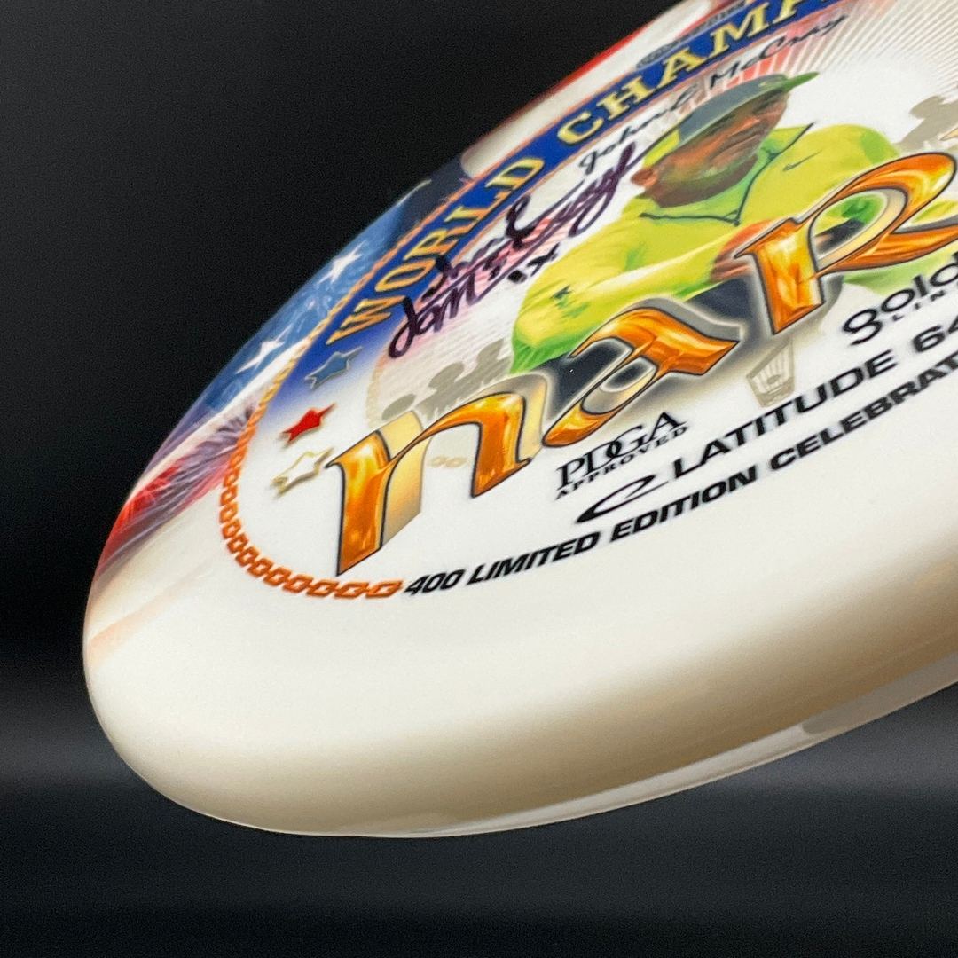 Gold DecoDye Harp *Signed* - John E McCray 2016 World Champion LE