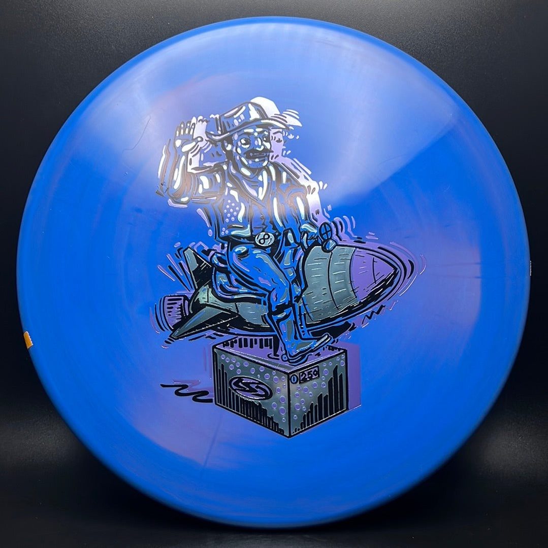 Alpha Harpoon - "Ride Em Rocket Cowboy" Triple Foil