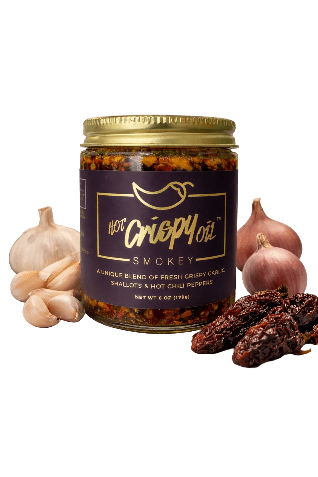 Hot Crispy Oil- SMOKEY-  Chili Crisp