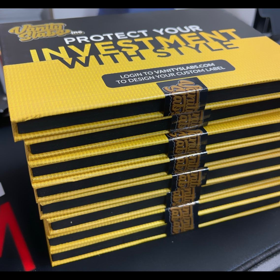 The Slab Mailer (5 pack) AKA The Slab Book Case for slabbed Baseball Football Hockey Basketball Cards