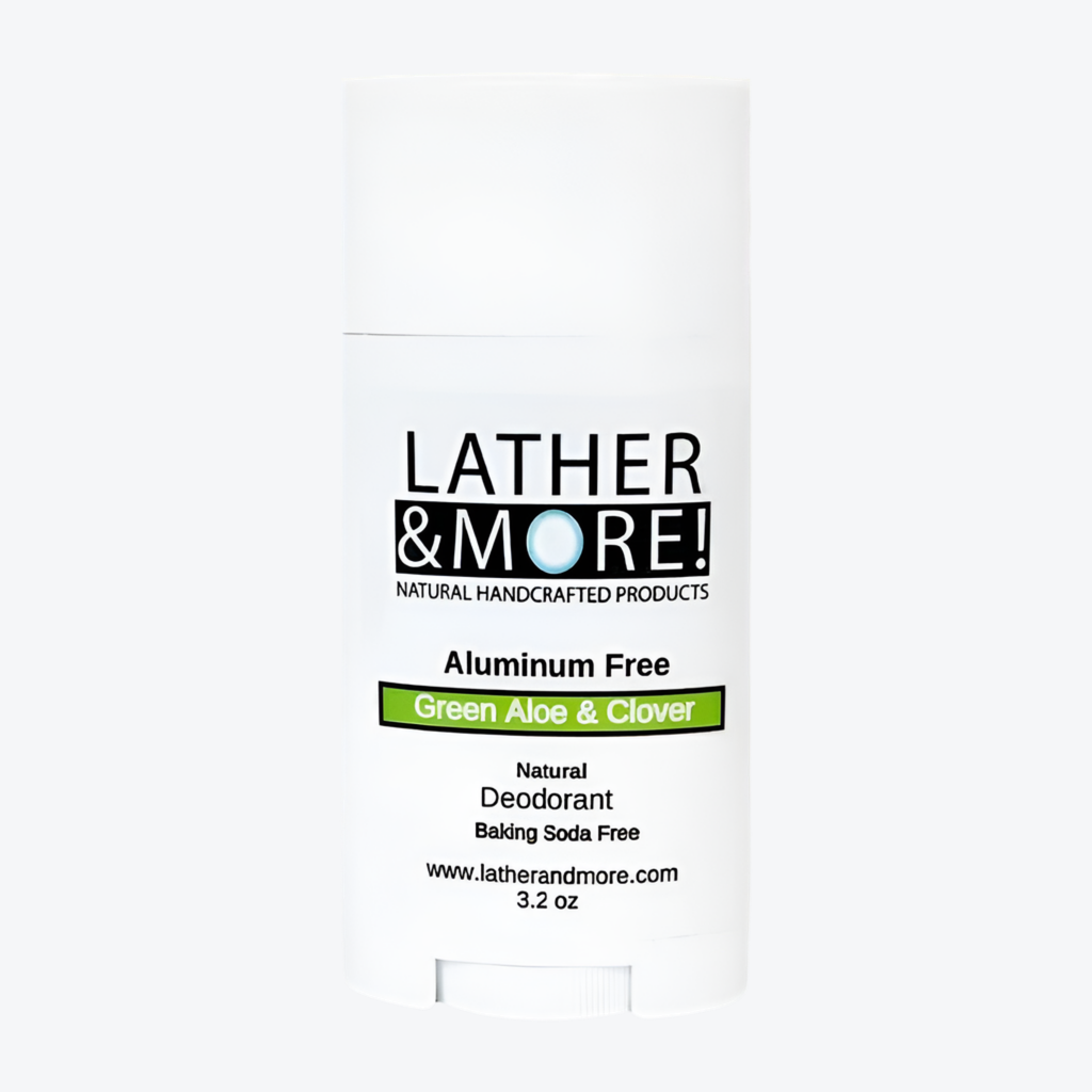 Green Aloe and Clover Natural Deodorant