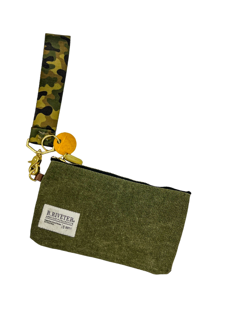 Wristlet Keychain | Camo Webbing