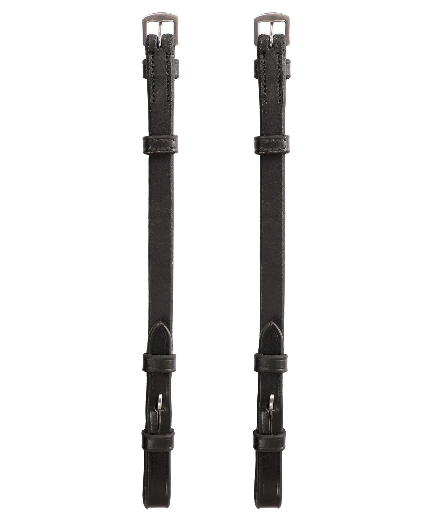 ExionPro Bridle Cheek Pieces With Hook Fastening - Matching Stitching