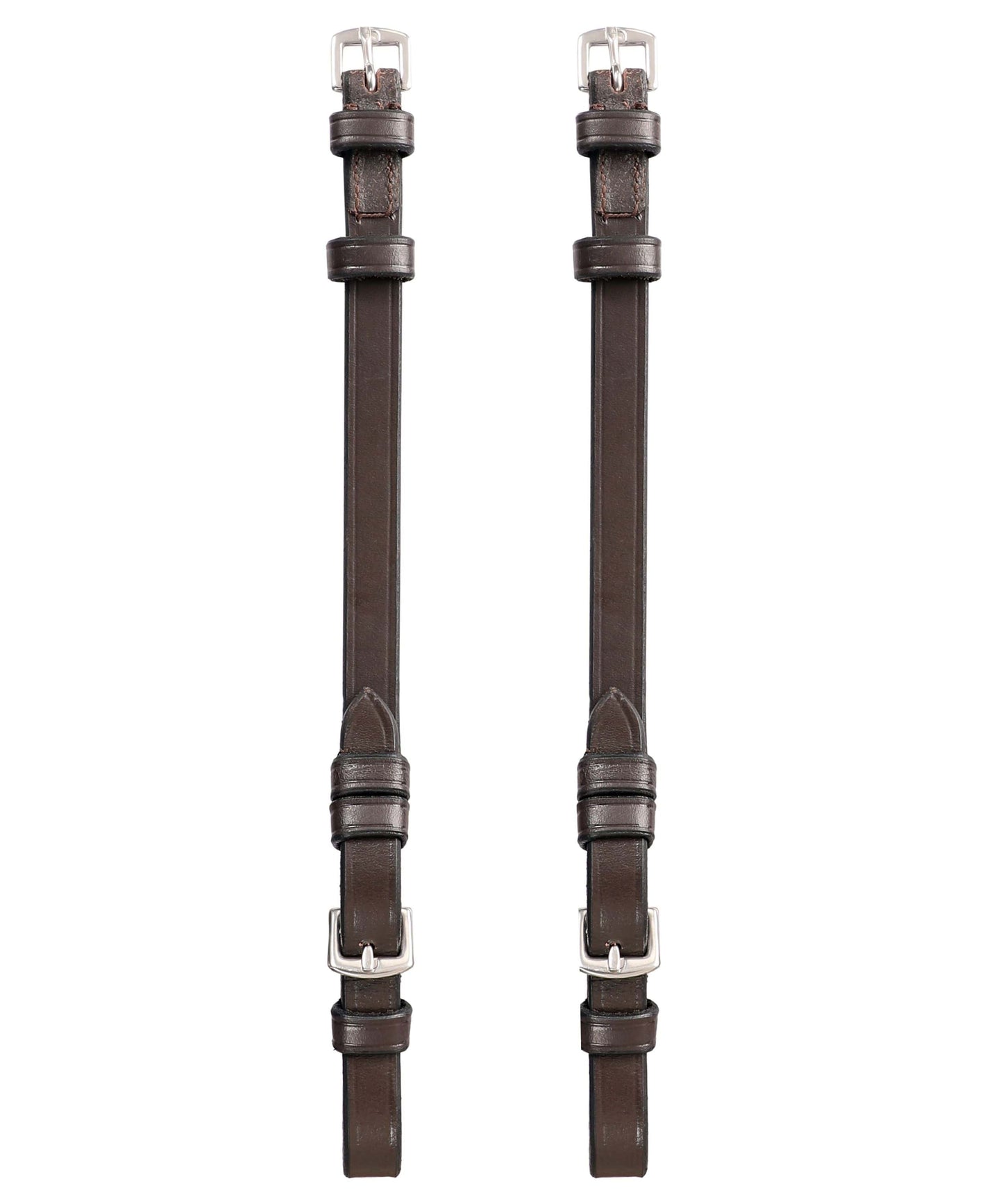 ExionPro Bridle Cheek Pieces With Buckle Fastening - Matching Stitching