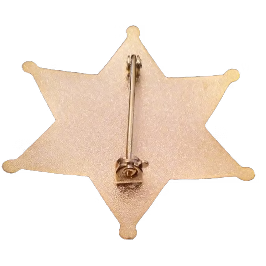 'Dukes of Hazzard' Deputy Hazzard County Replica Badge Sonny Shroyer, Rick Hurst