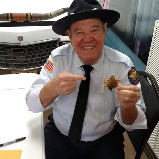 'Dukes of Hazzard' Deputy Hazzard County Replica Badge Sonny Shroyer, Rick Hurst