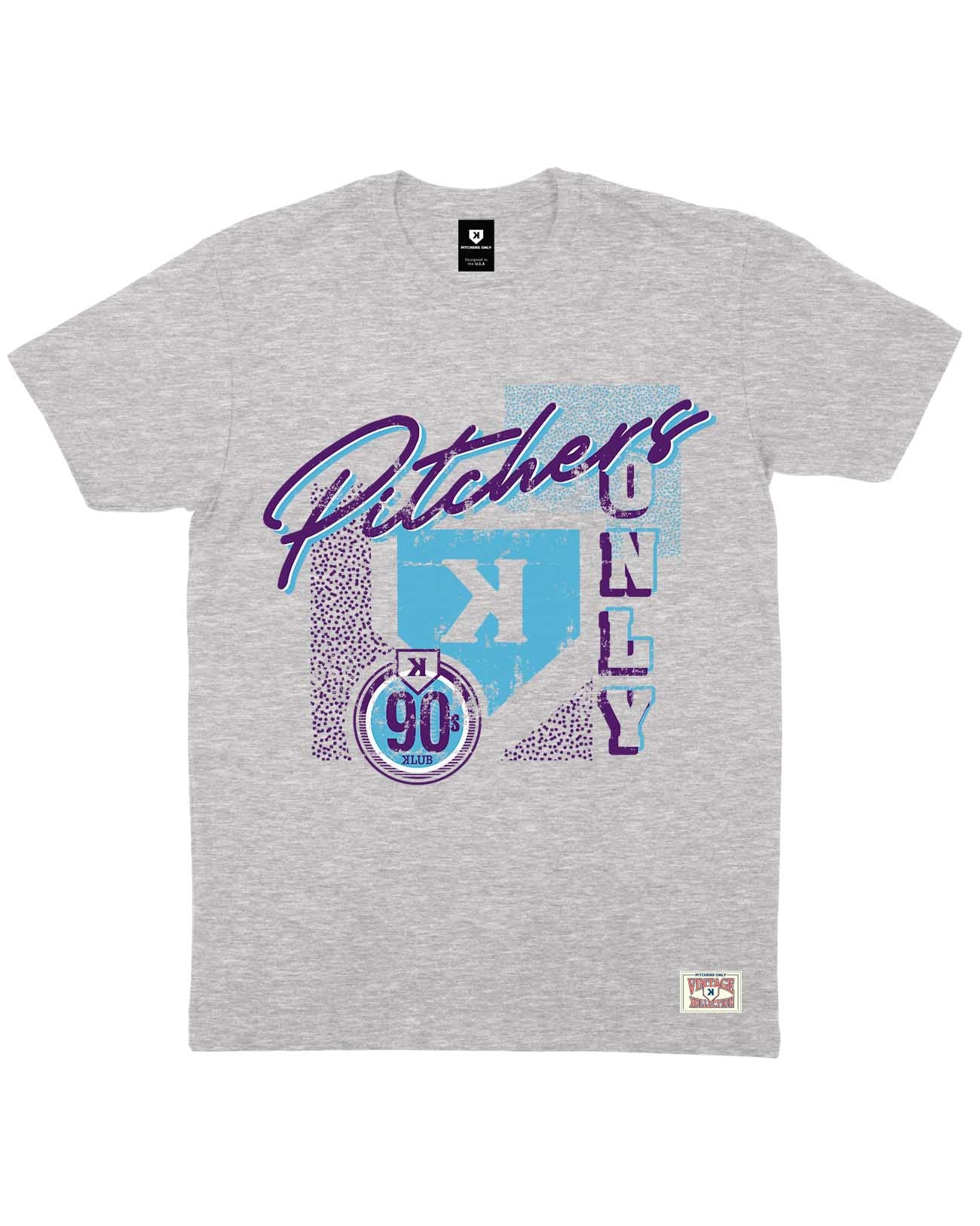 90s Klub Vintage Tee - Heather Gray