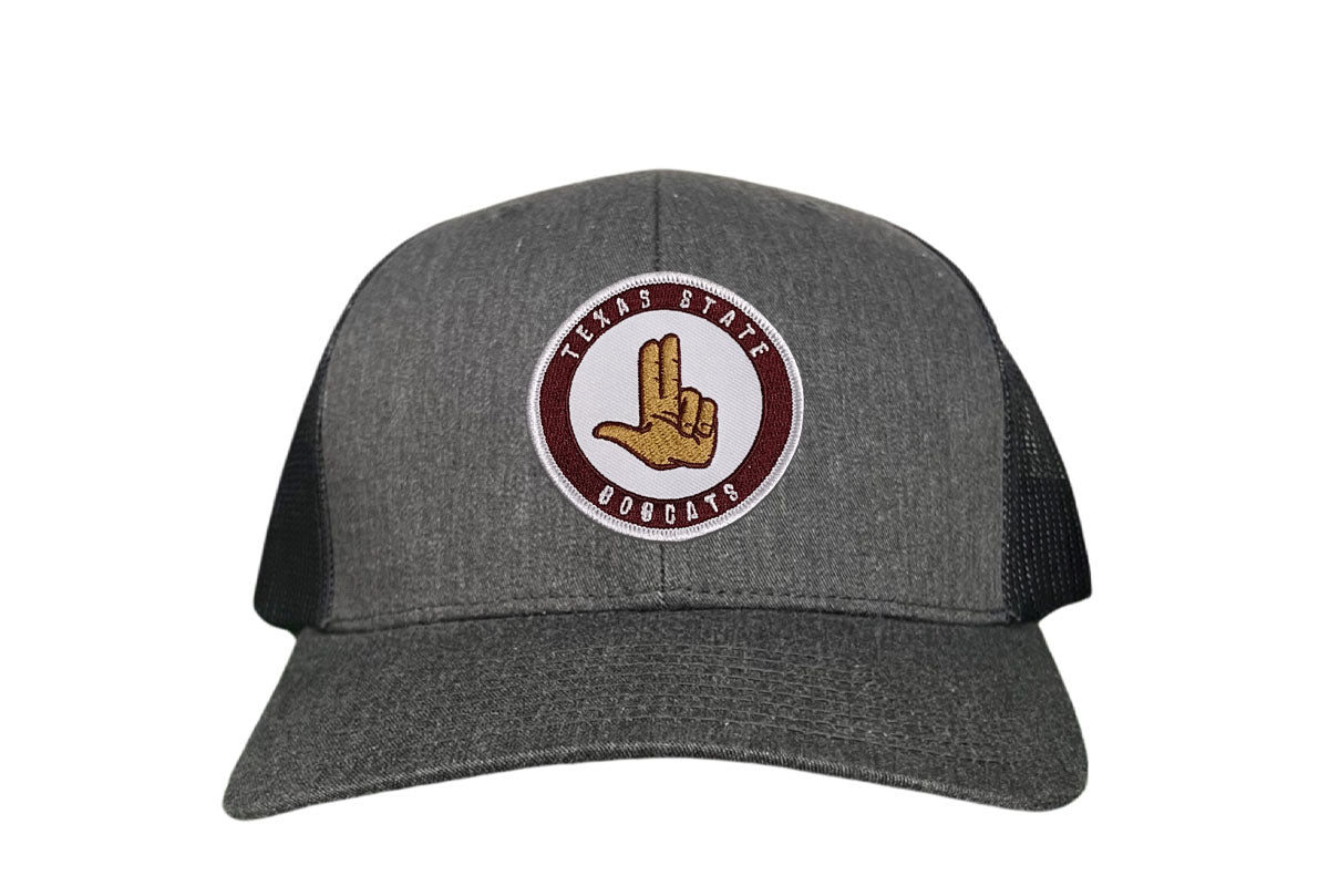 Texas State Circle Hand / Hats / 091 / TXST019 / KC