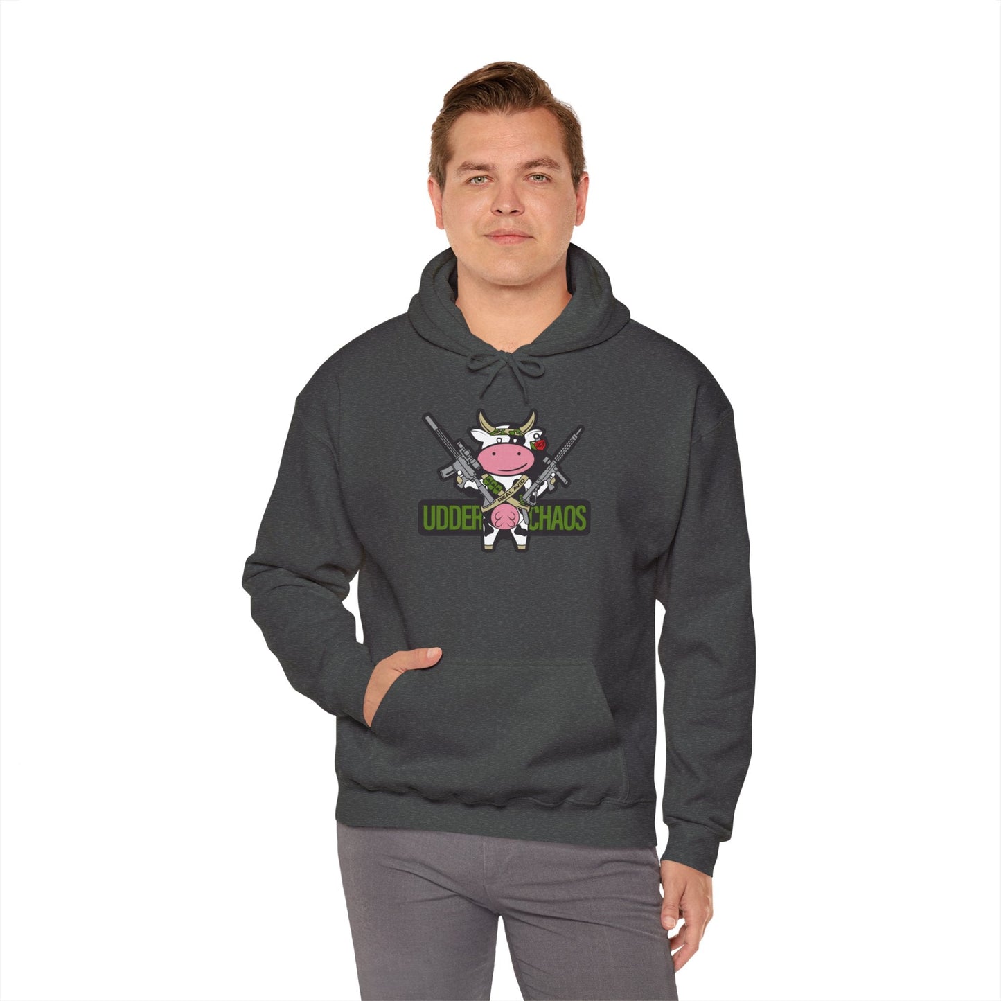 Udder Chaos - Unisex Heavy Blend™ Hooded Sweatshirt