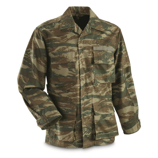 GREEK LIZARD CAMO BDU JACKET USED (XL)
