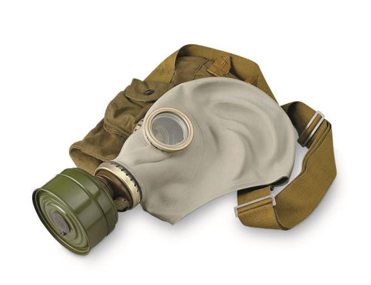 RUSSIAN GAS MASK W/FILTER & BAG NEW Soviet GP-5 Gas Mask