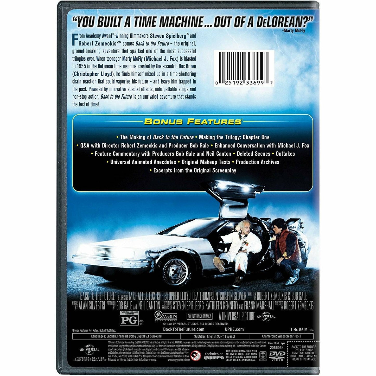 Back to the Future (DVD) [2016]