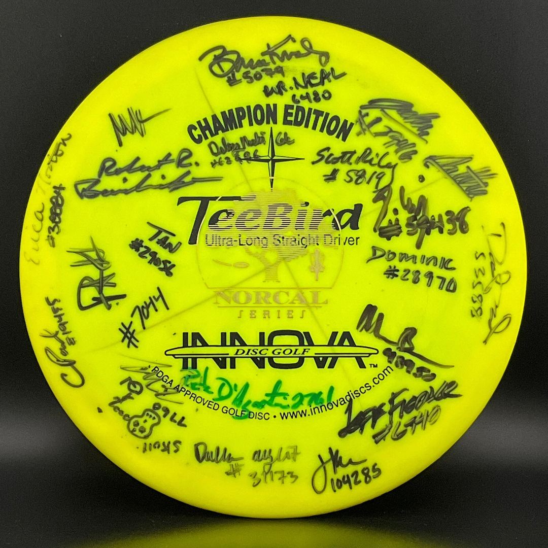 Champion Edition Teebird *Signed* - Norcal Series - 25 SIGNATURES