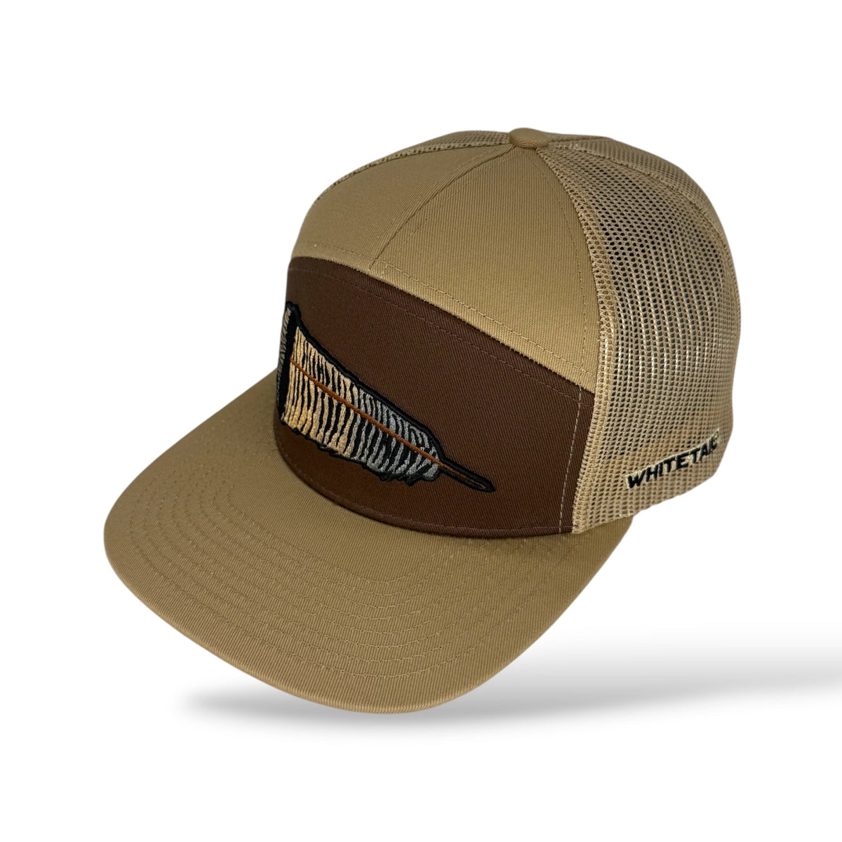 Whitetail Co. | Fallen Feather | 7 Panel | Khaki