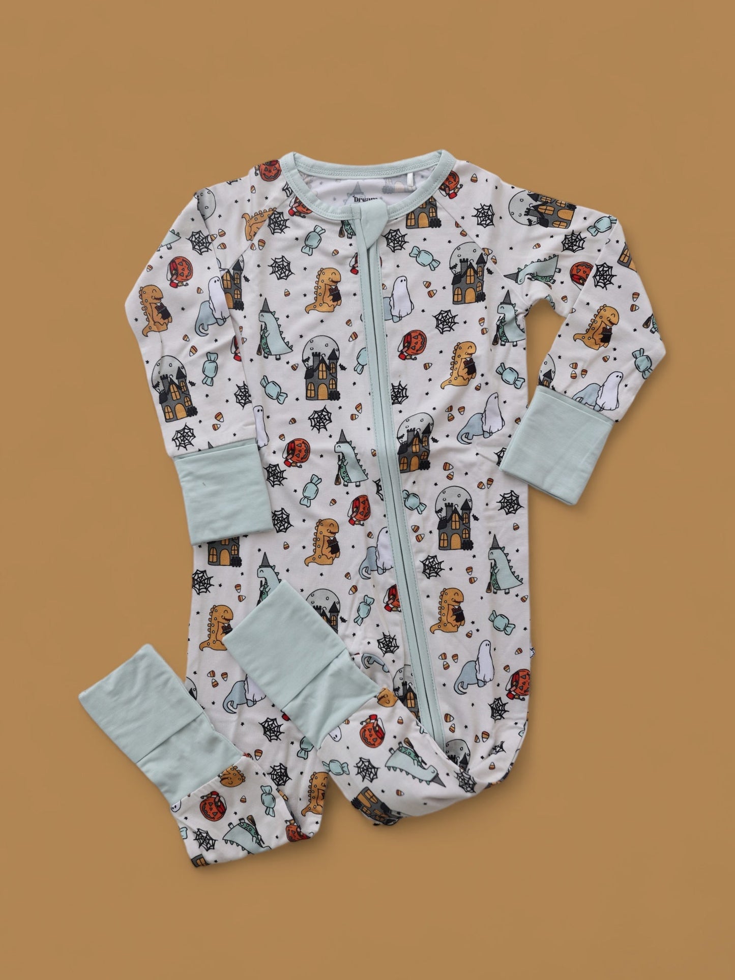 TRICK ROAR TREAT DREAM ROMPER