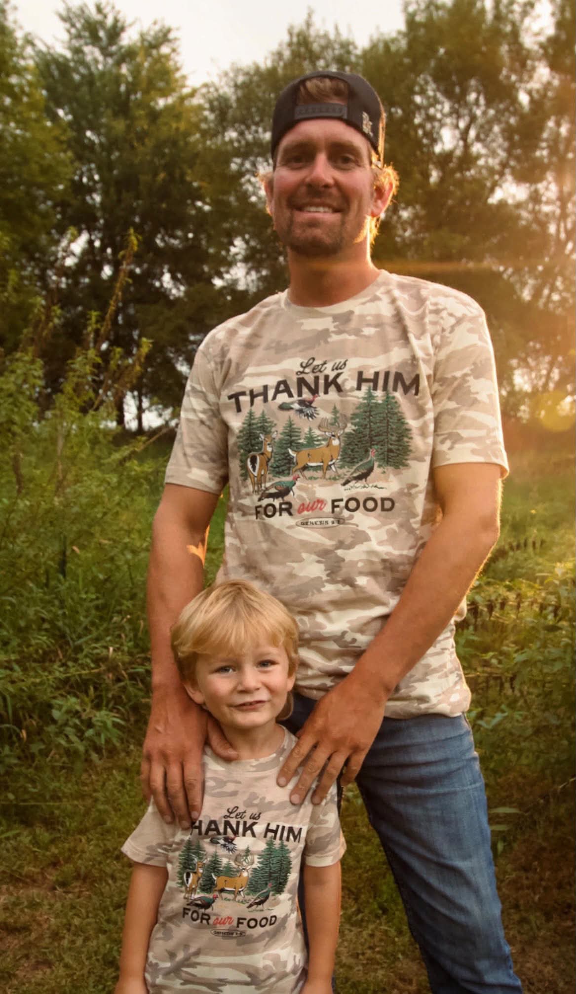 Let Us Thank Him For Our Food Toddler/Youth T-Shirt