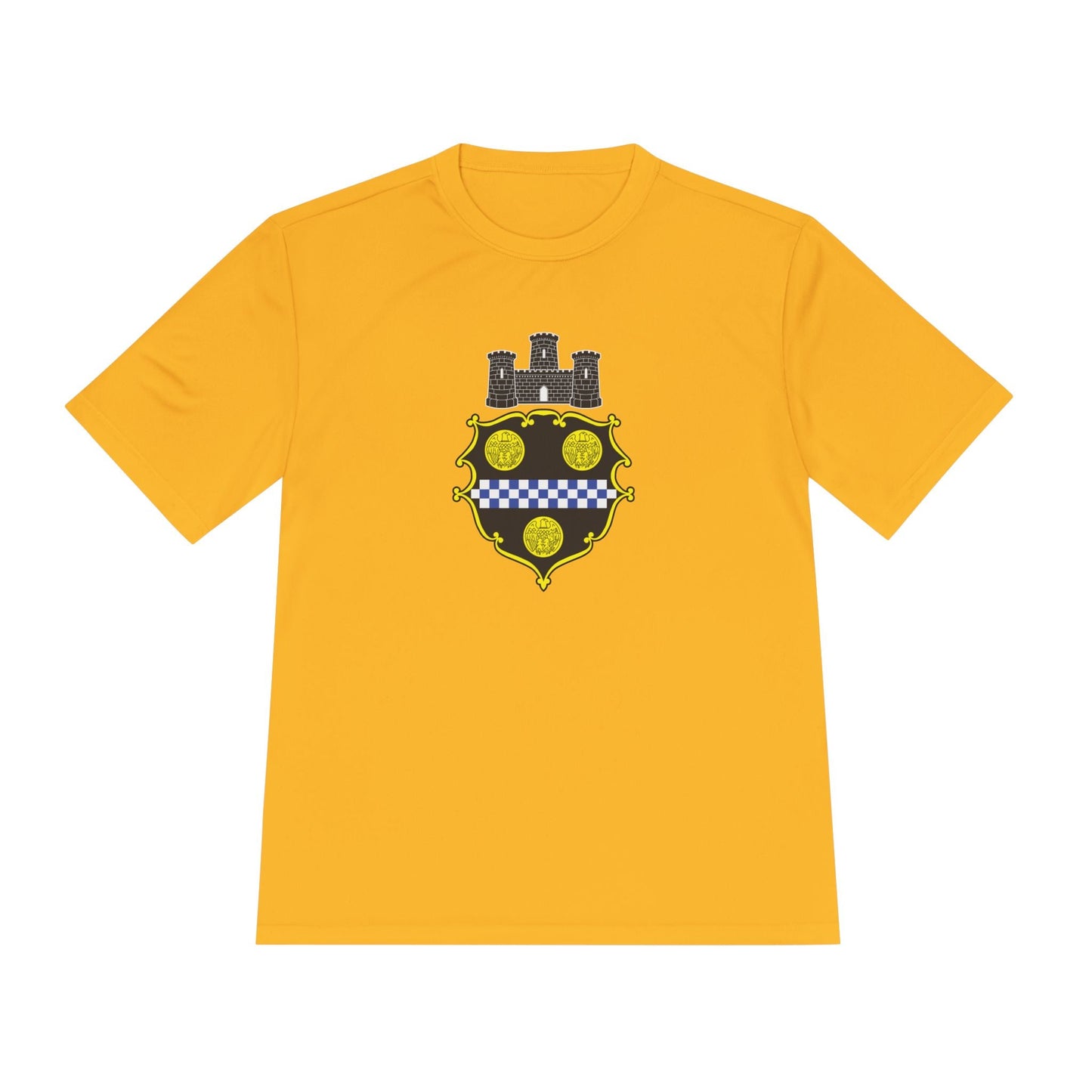 City of Pittsburgh Coat of Arms Moisture Wicking Tee - Sport-Tek ST350