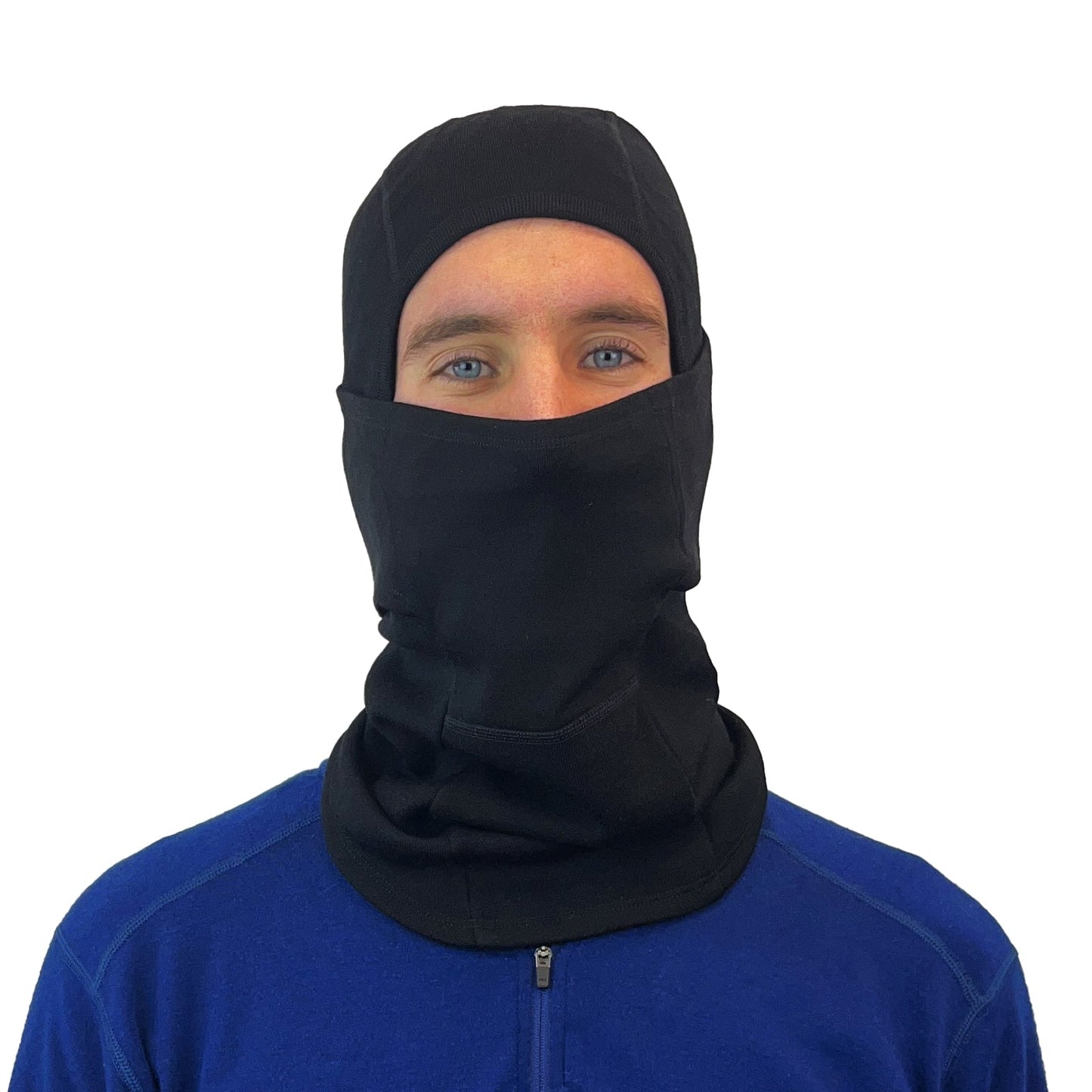 Brushed Merino Wool Balaclava - Heavyweight