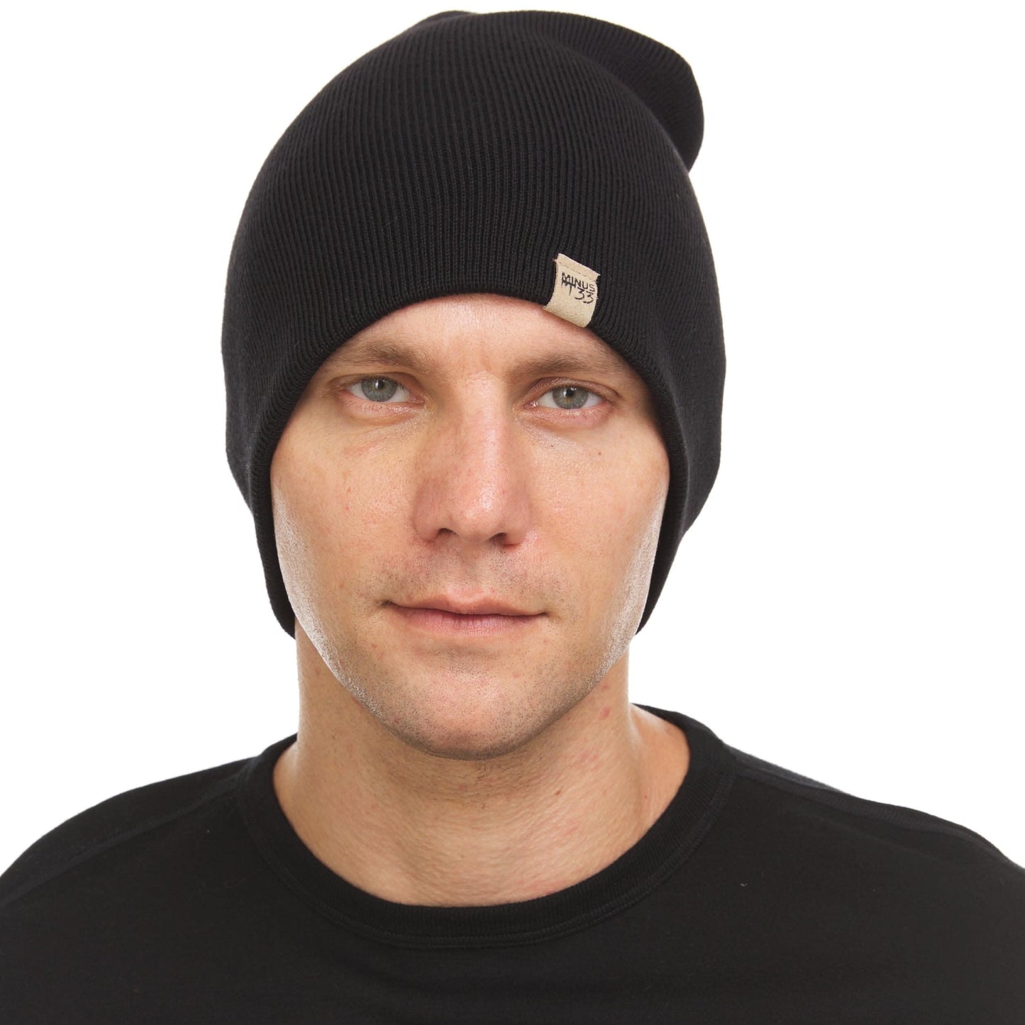100% Merino Wool Knit Beanie - Heavyweight