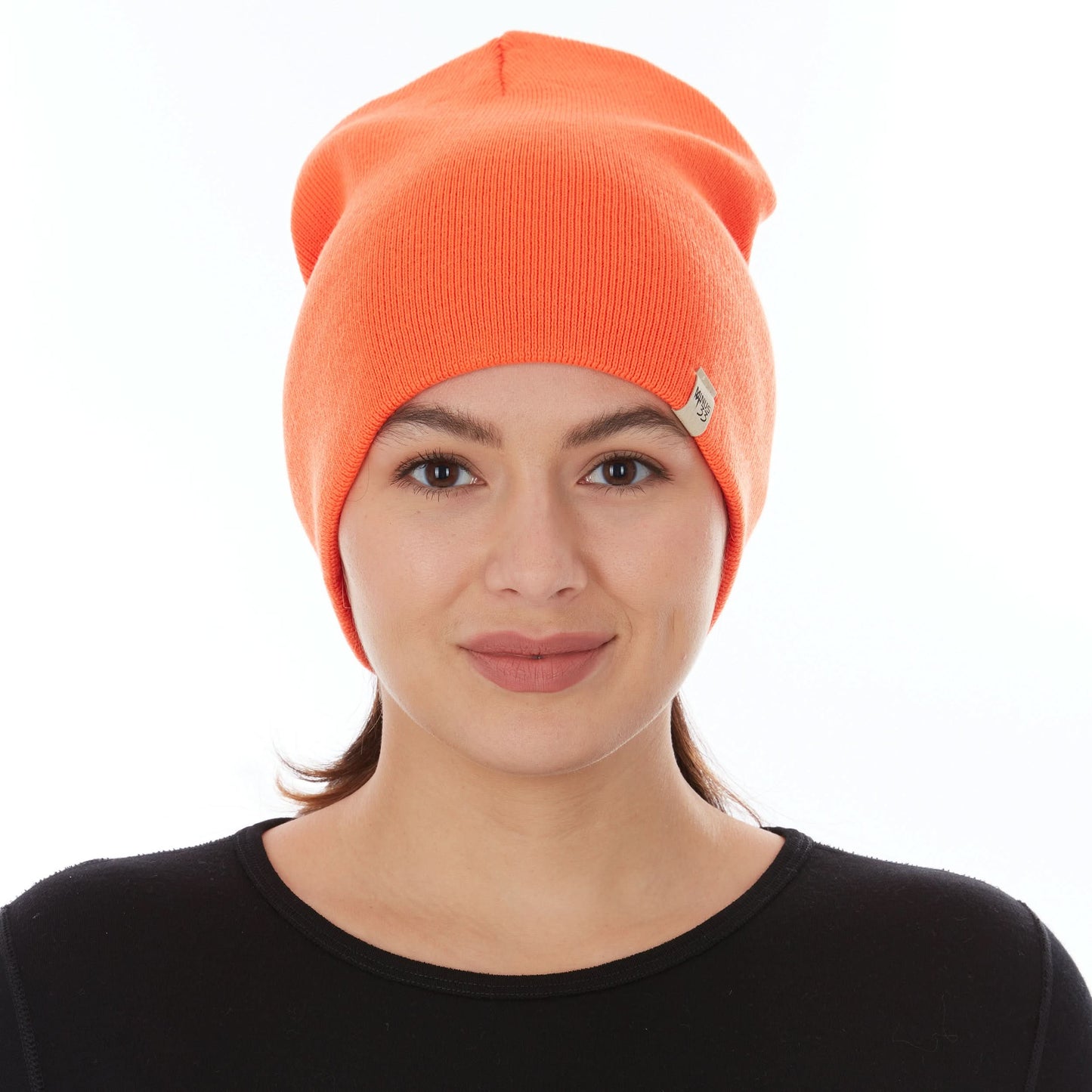 100% Merino Wool Knit Beanie - Heavyweight