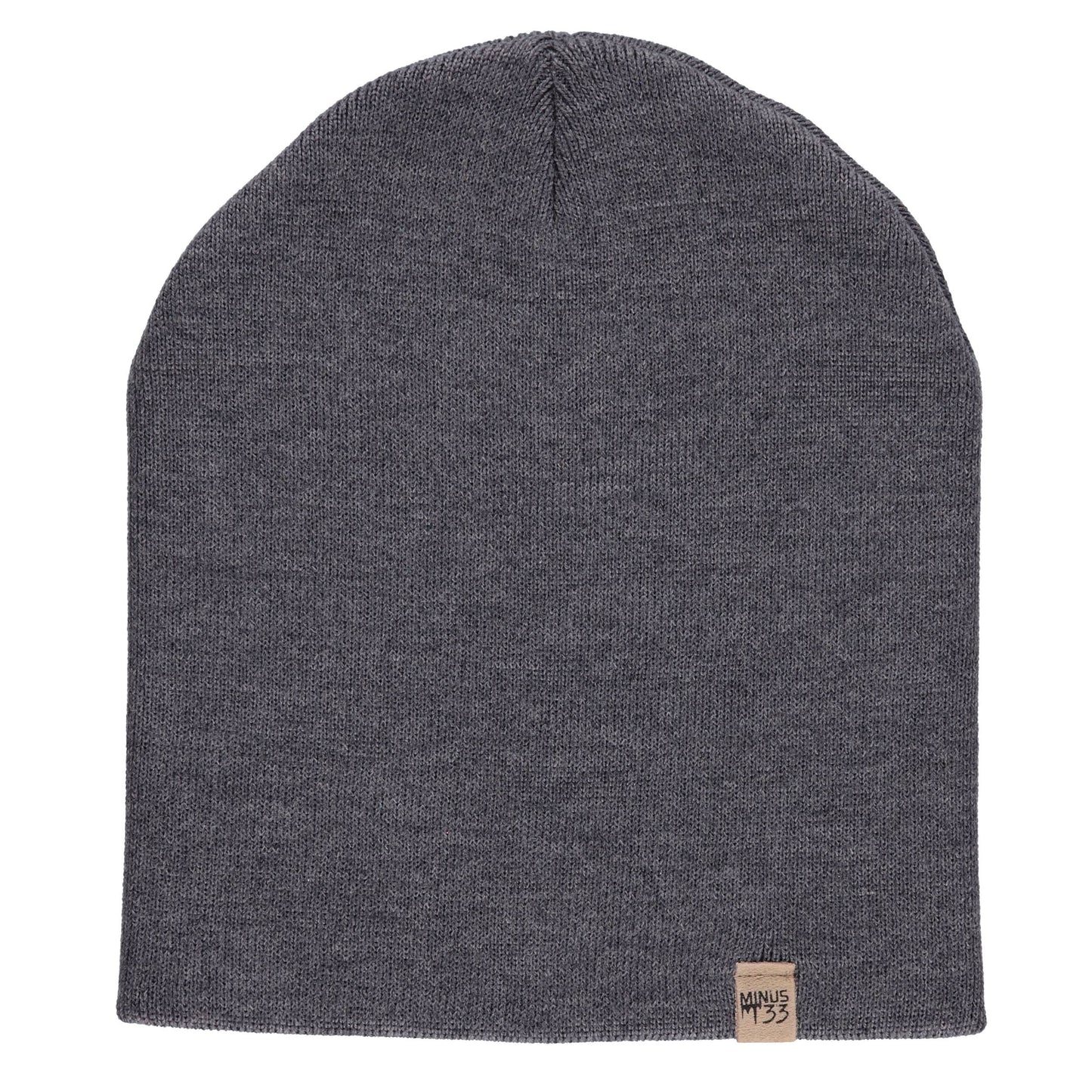 100% Merino Wool Knit Beanie - Heavyweight