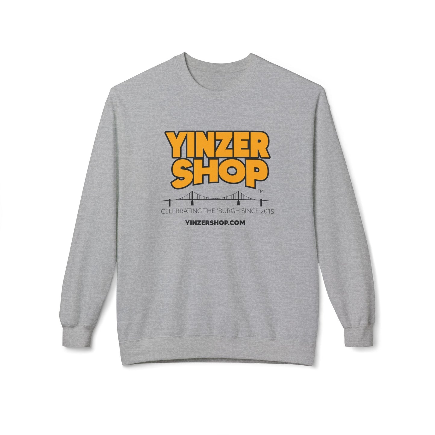 YinzerShop Serving Since 2015 - Gildan SF000 -Unisex Midweight Softstyle Fleece Crewneck Sweatshirt