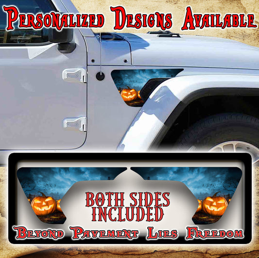 Pumpkin patch fender vent for the JL or JT 2018 or newer