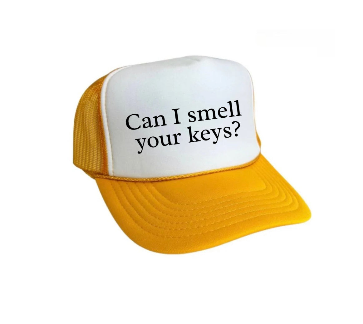 Can I Smell Your Keys? Trucker Hat