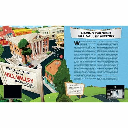 'Back to the Future: Race Through Time' hardcover book with collectible wind-up DeLorean [2019]