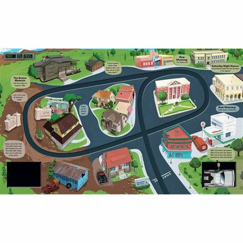 'Back to the Future: Race Through Time' hardcover book with collectible wind-up DeLorean [2019]