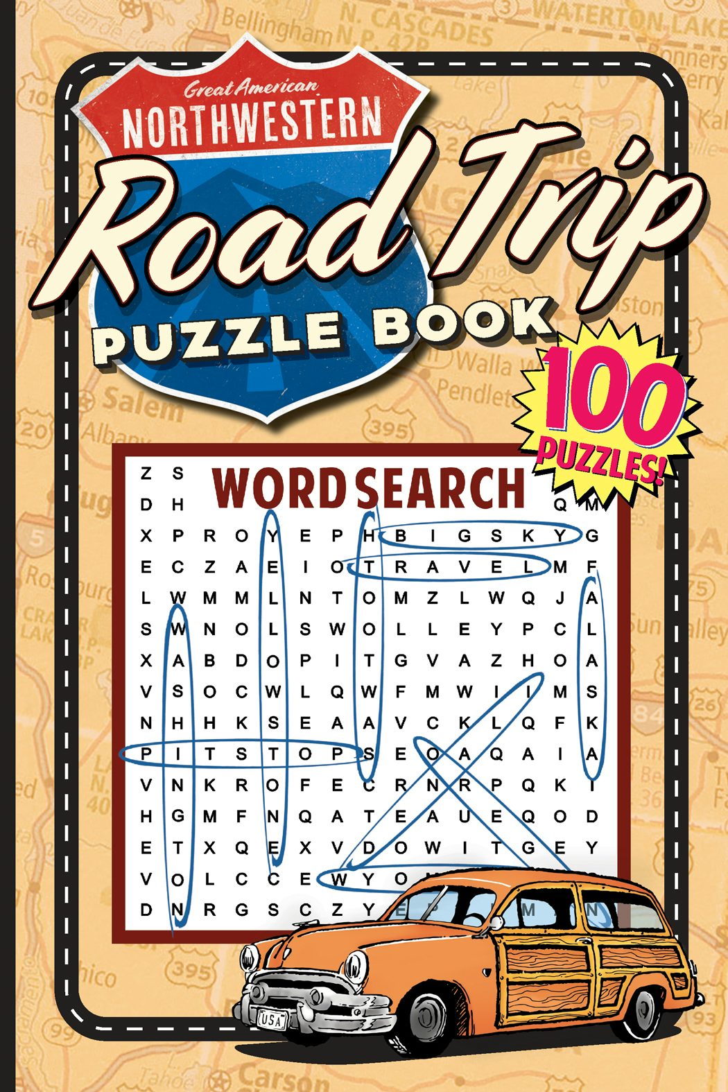 Great American Northwestern Road Trip Puzzle Book