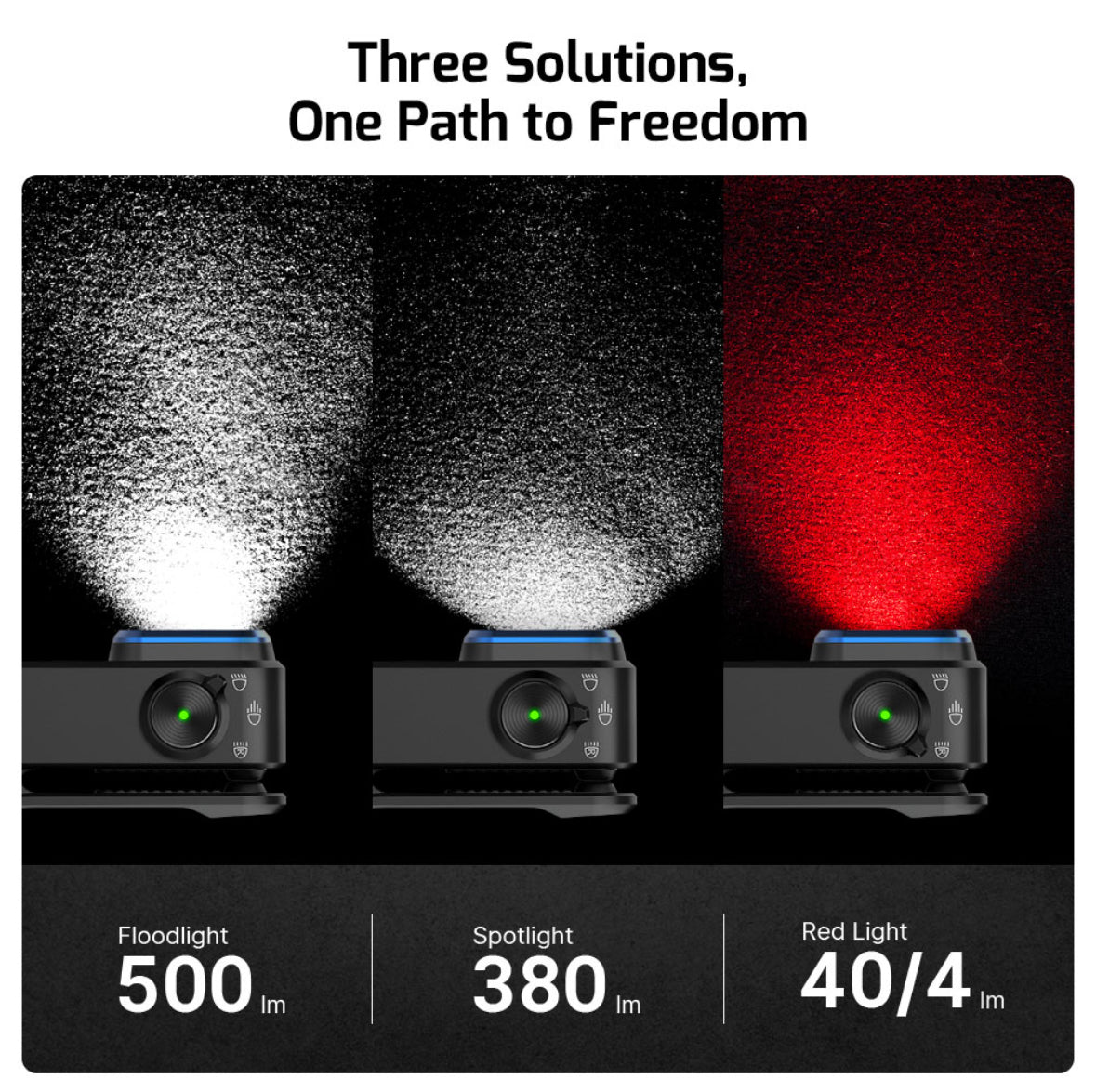 Olight Oclip Pro – Clip Light with Flood, Spot, and Red Modes – Available in 4 Colors