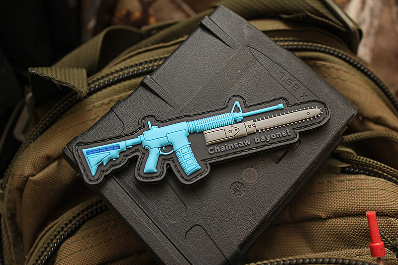 AR15 Chainsaw Bayonet Morale Patch