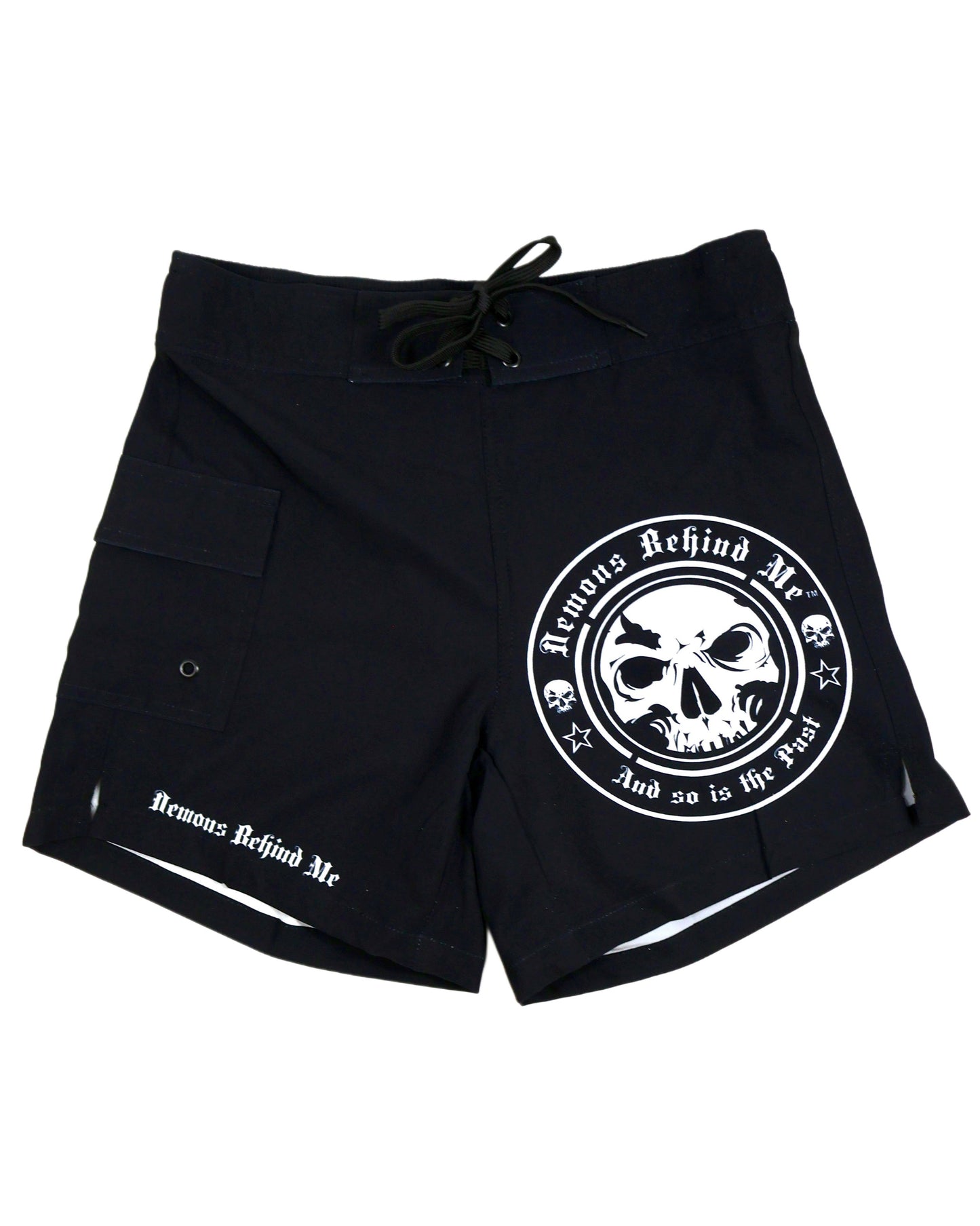 Women's Premium Black Stretch Board Short