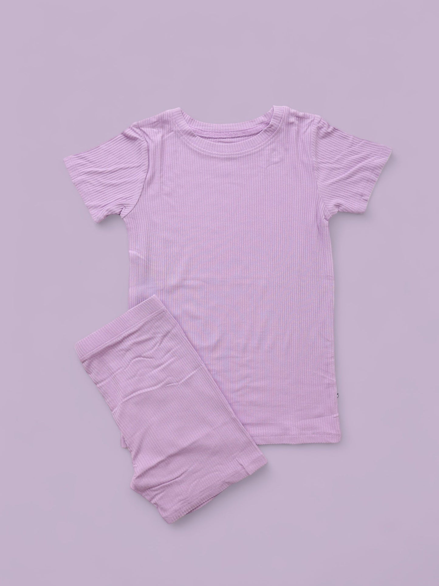 AMETHYST RIB DREAM SHORT SET
