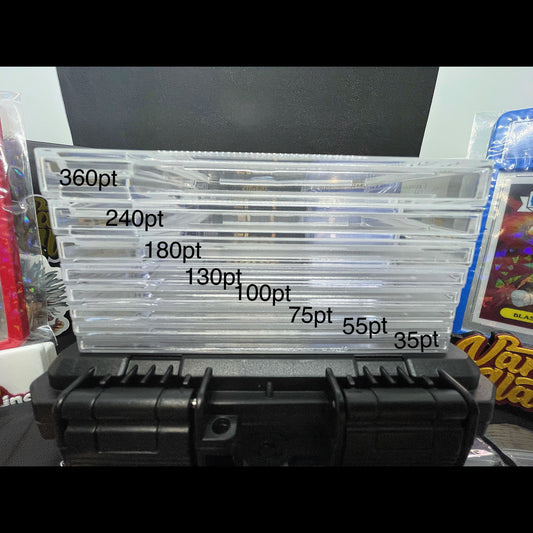 Vanity Slabs Holder 75pt Thickness for Baseball Football Hockey Basketball Cards