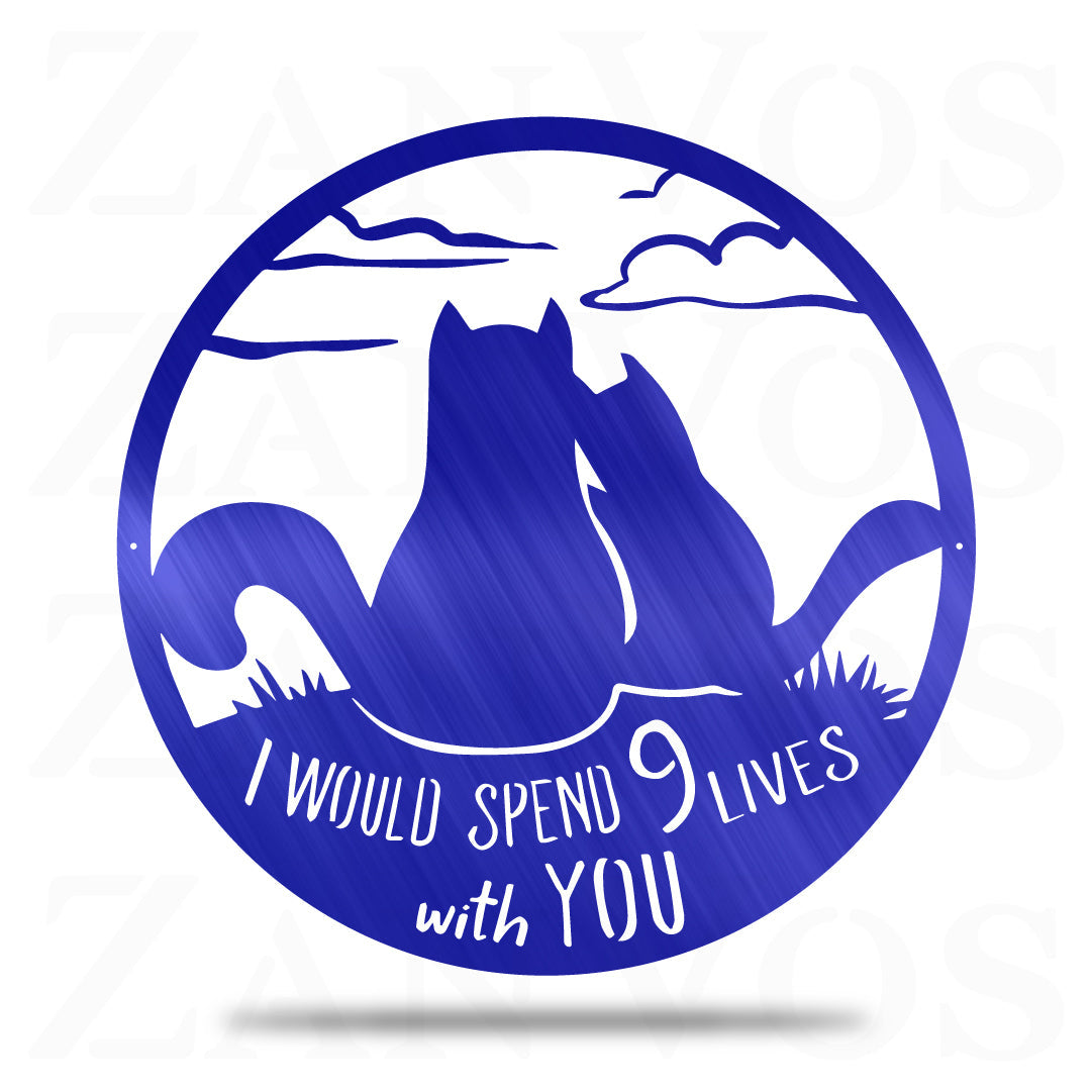 9 Lives Together Wall Art