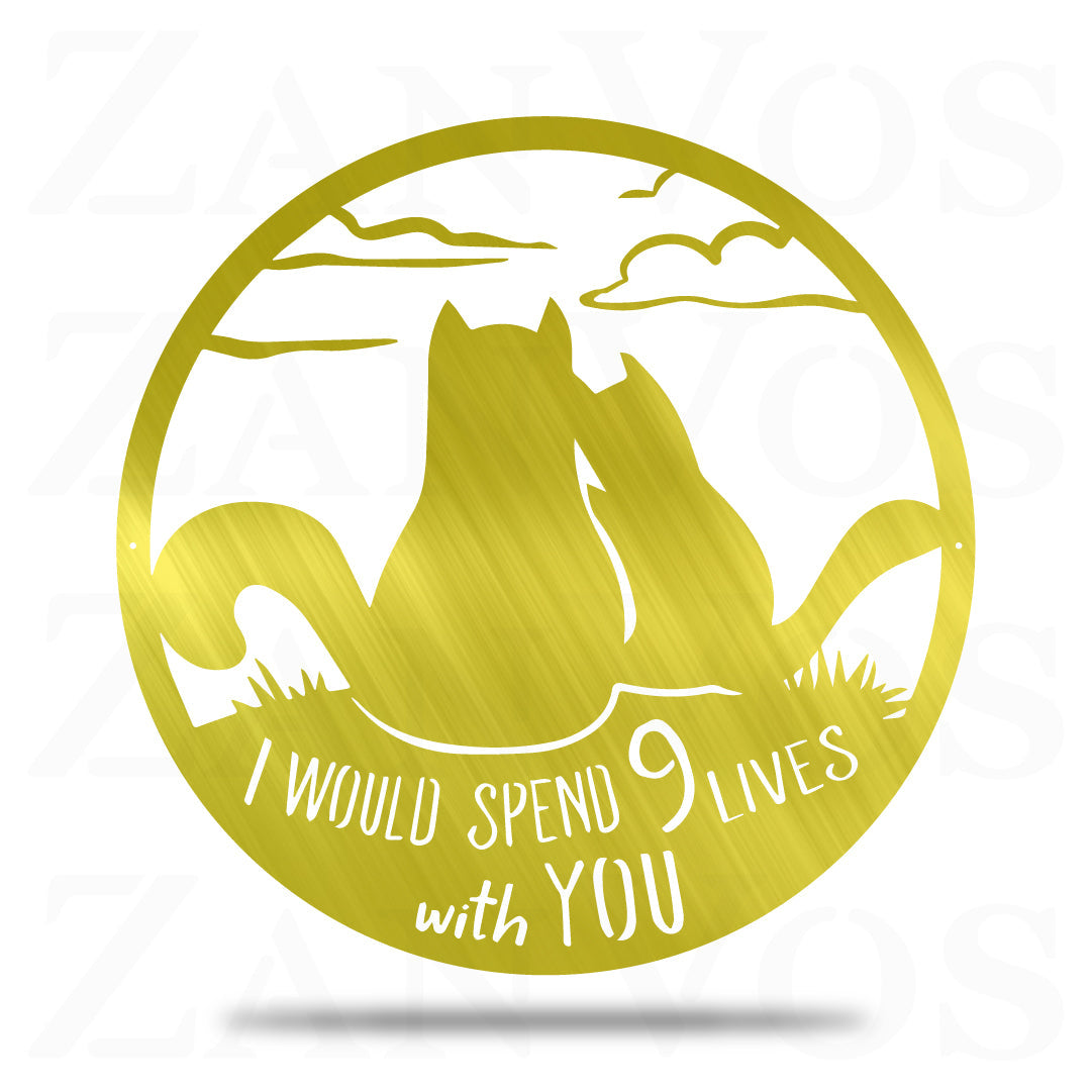 9 Lives Together Wall Art