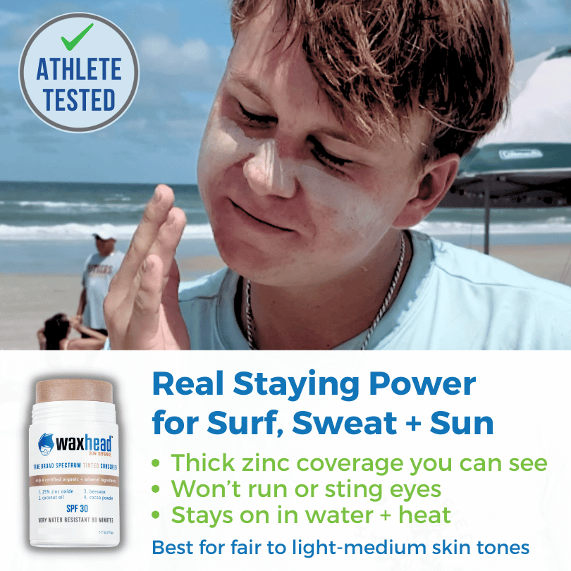 Tinted Zinc Sunscreen Stick for Face (3.7 oz)