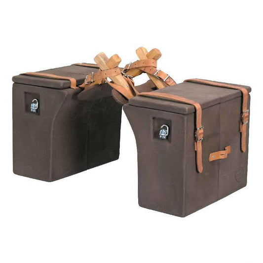 Hard Sided Panniers with Nylon Straps