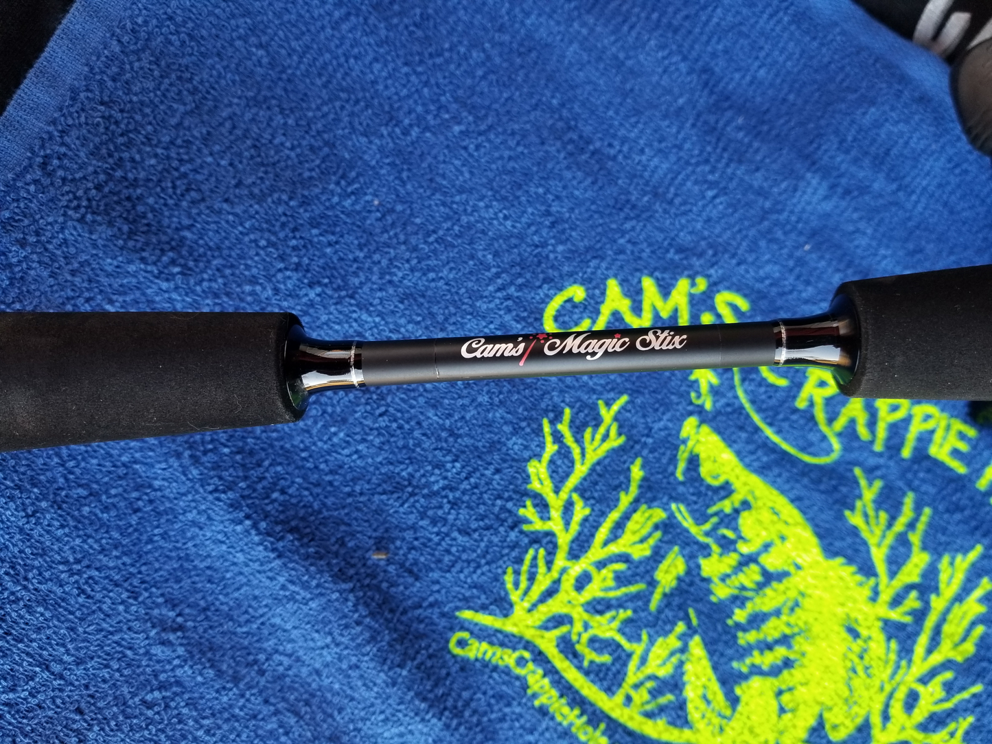 Cam's The Raven Complete 6ft. [BlackBird] Xtralite 7 (BB) Ball Bearing Reel Curly Tail Combo Special