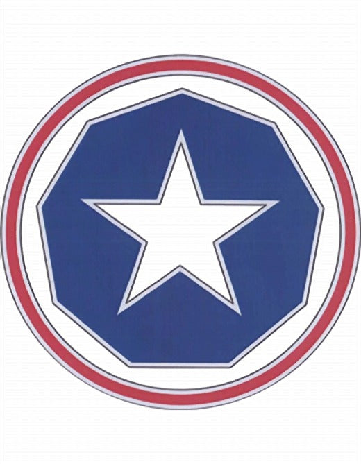 9th Support Command CSIB - Army Combat Service Identification Badge