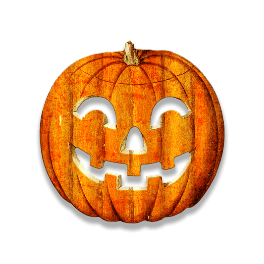 Jack-O-Lantern - Corrugated Metal Wall Art