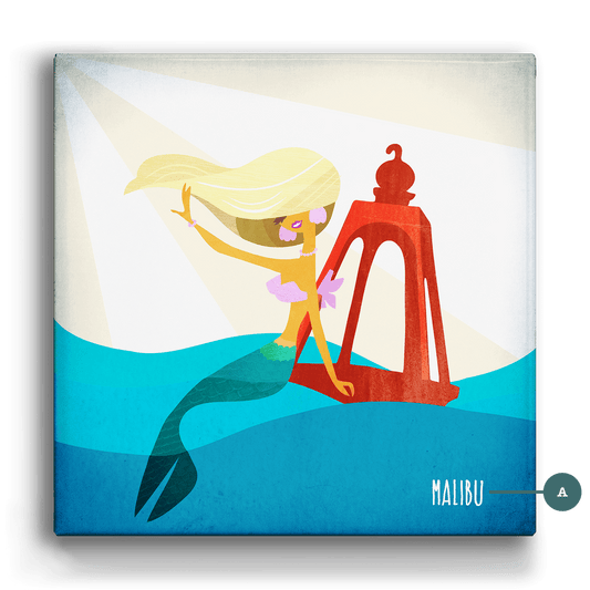 Mermaid's Beacon - Metal Box Art
