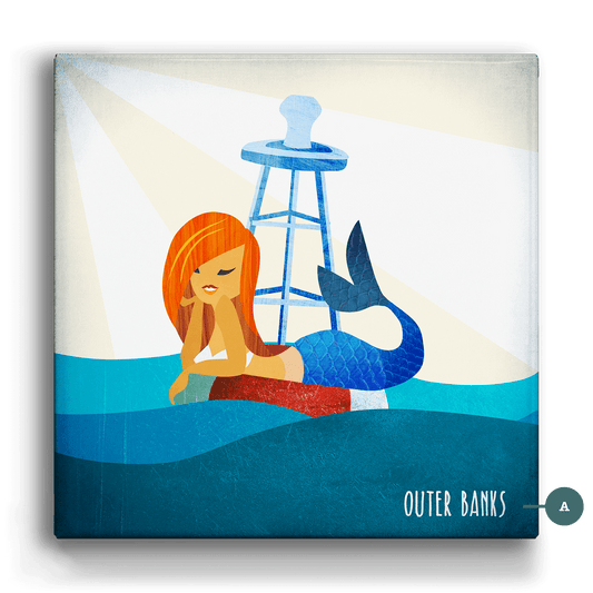 Mermaid's Rest - Metal Box Art