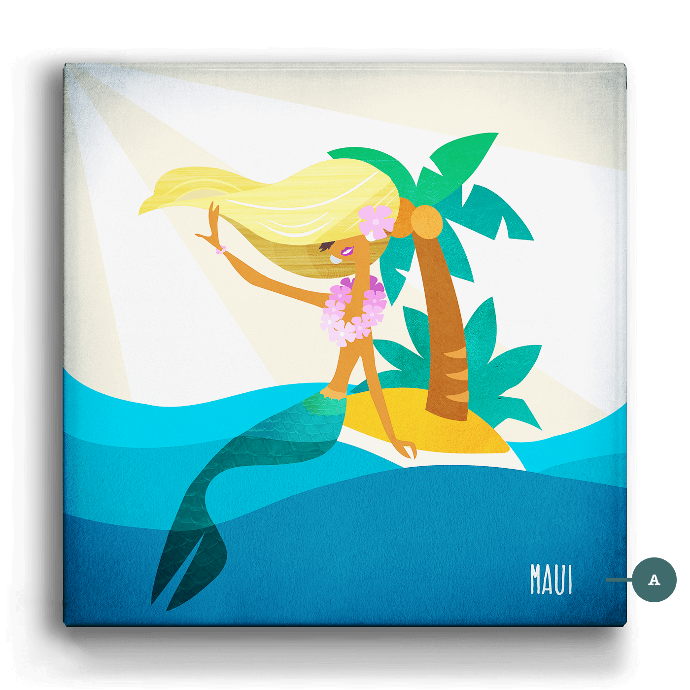 Mermaid's Paradise - Metal Box Art