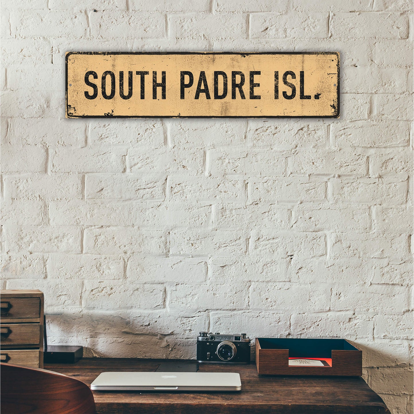 Landmark Classic Custom Signs: Sand 1 - Wall Decor