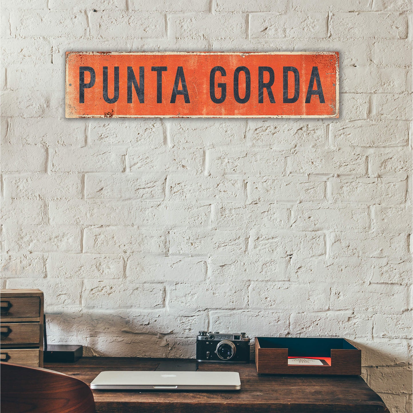 Landmark Classic Custom Signs: Coral 1 - Wall Decor