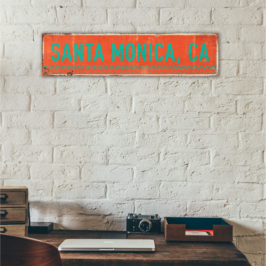Landmark Waves Custom Signs: Coral 1 - Wall Decor
